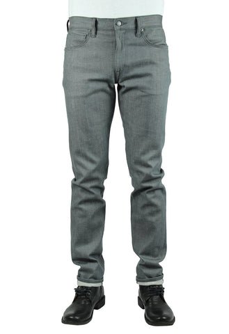 "The Pen" 10.5 oz Slim 4-Way Stretch Selvedge - Grey