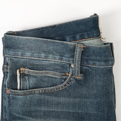 "The Pen" 10.5 oz Slim 4-Way Stretch Selvedge - Rain Wash